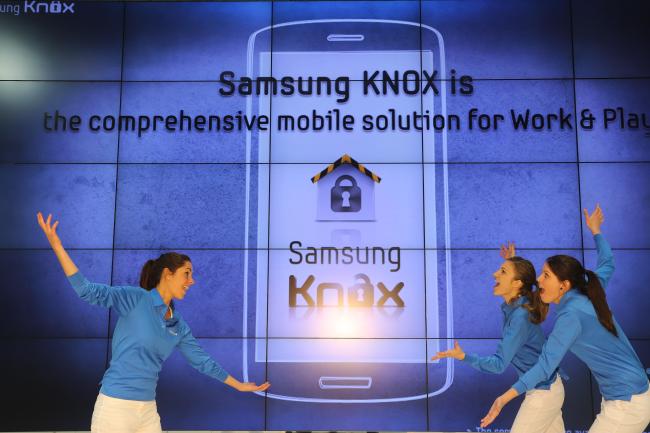 Samsung Electronics’ mobile security solution Knox. (Samsung Electronics)