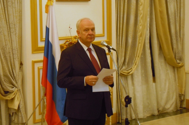 Russian Ambassador Konstantin V. Vnukov. (Russian Embassy)