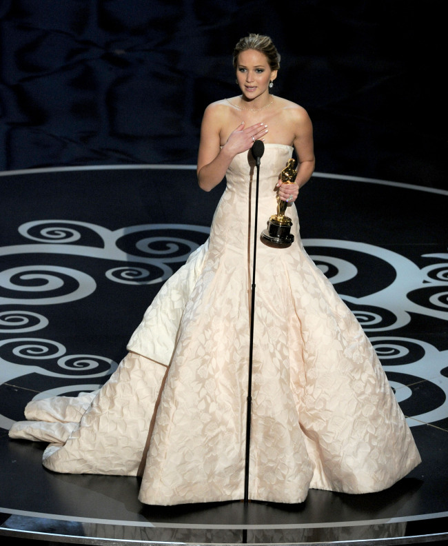 Jennifer Lawrence. (AP-Yonhap News)