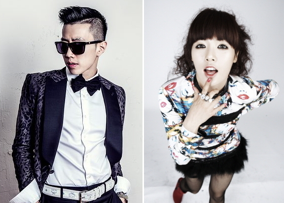 Jay Park (left) (Jay Park Facebook) and HyunA (Cube Entertainment)
