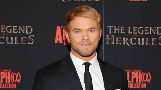 Actor Kellan Lutz attends the premiere for “The Legend of Hercules” at the Crosby Street Hotel in New York on Jan. 6. (AFP-Yonhap News)