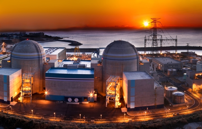 A view of the Kori Nuclear Power Complex in Ulsan. (Korea Hydro & Nuclear Power)