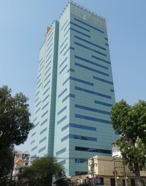 Gemadept Tower in Ho Chi Minh City, Vietnam.