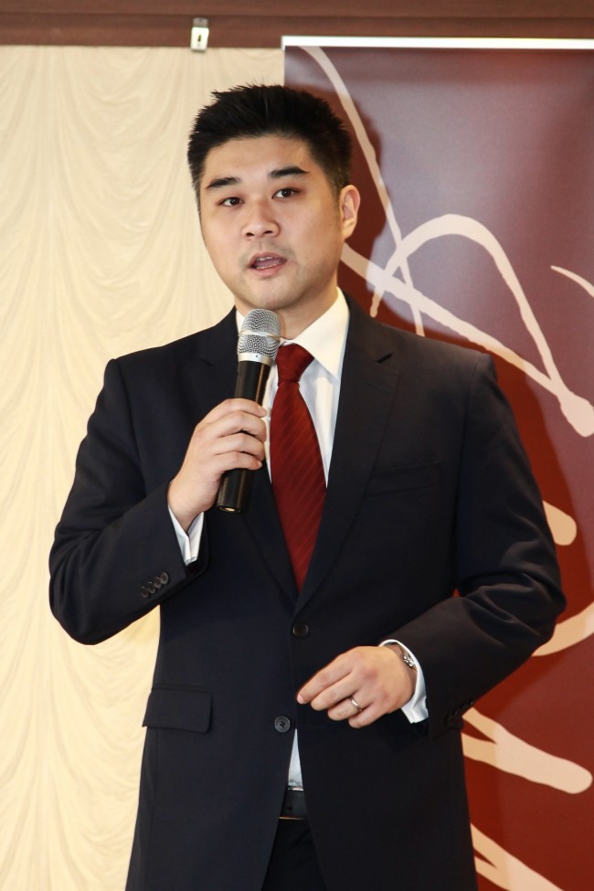 Tai Hui, chief market strategist for Asia at JPMorgan Asset Management, speaks during a meeting with the media in Seoul on Thursday. (JPMorgan)