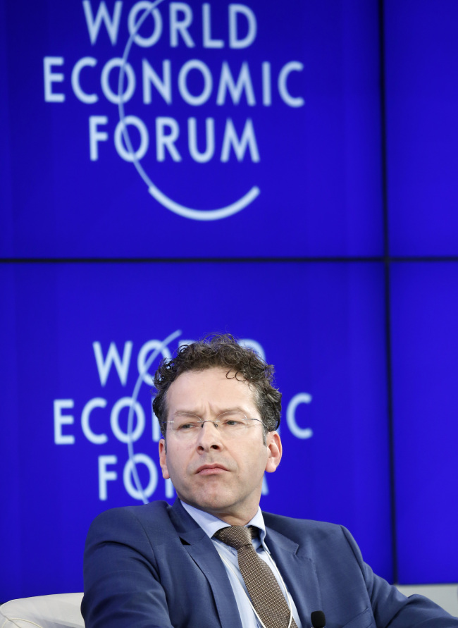 Jeroen Dijsselbloem, the head of the Eurogroup. (Bloomberg)