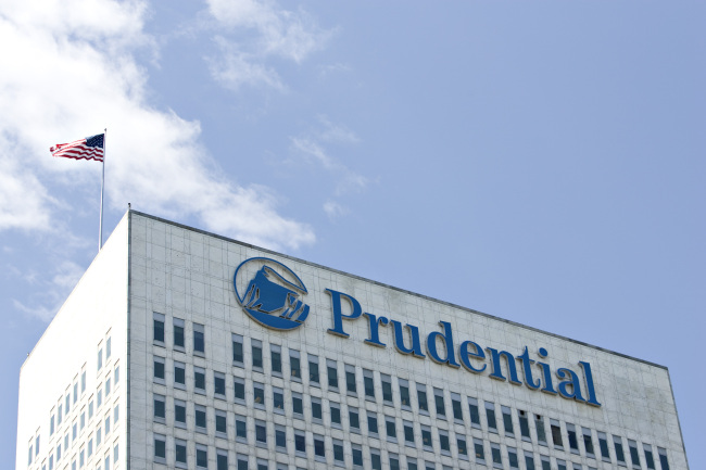 The headquarters of Prudential Financial Inc. in Newark, New Jersey. (Bloomberg)