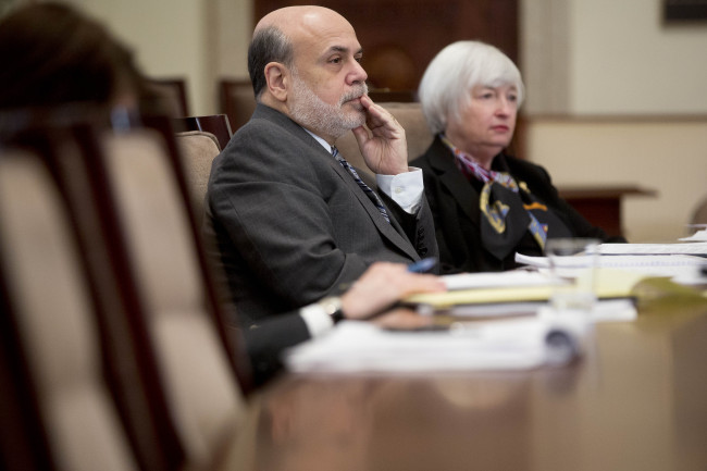 Ben Bernanke (left) and Janet Yellen. (Bloomberg)