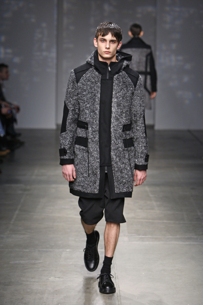 The General Idea fall 2014 collection is modeled during Fashion Week in New York. (CJ O Shopping)