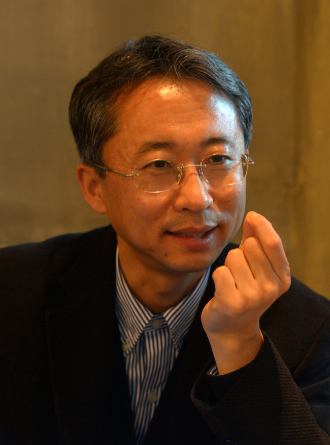 Lee Sang-young, a professor at Ulsan National Institute of Science and Technology (Yoon Byung-chan/The Korea Herald)