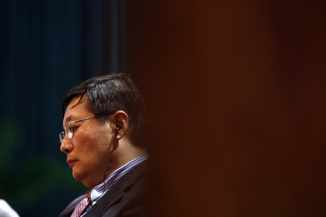 China’s Finance Minister Lou Jiwei. (Bloomberg)