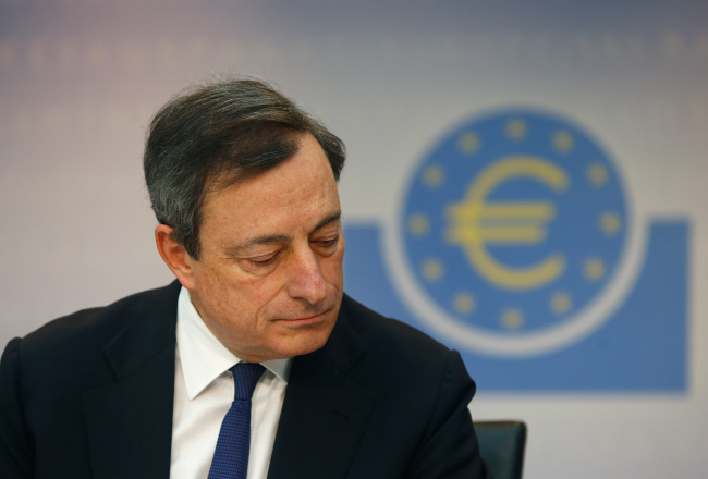 Mario Draghi, president of the European Central Bank. (Bloomberg)