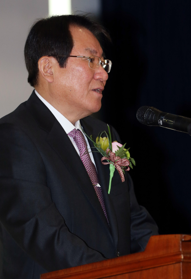 Korea Exchange Bank CEO Kim Han-jo. (Yonhap)