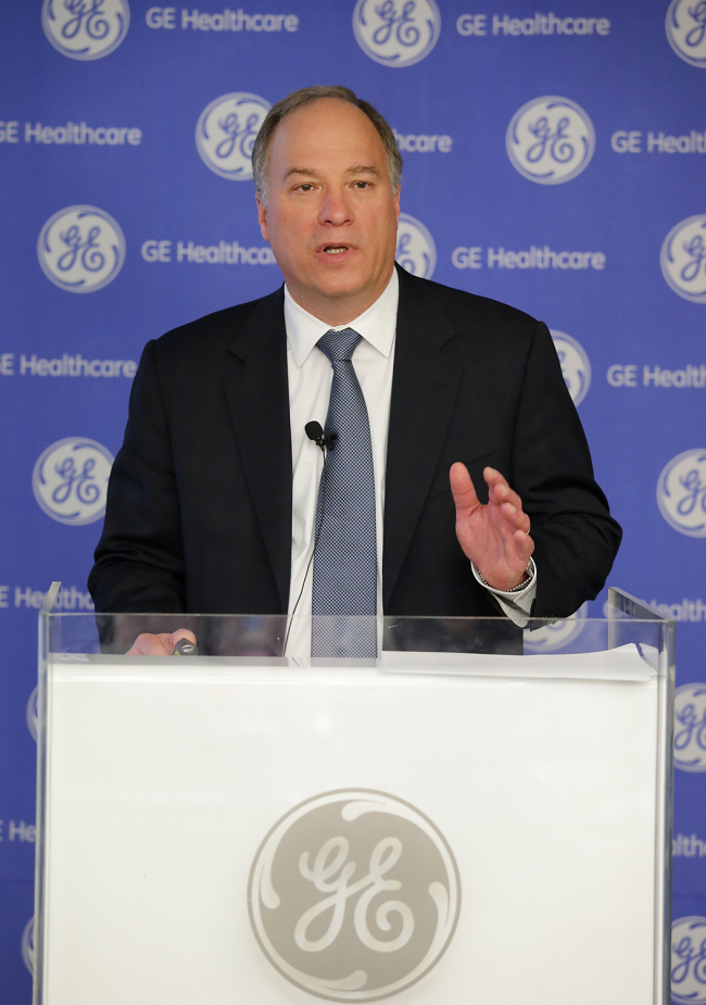 Steve Gray, president and CEO of molecular imaging and computed tomography at General Electric