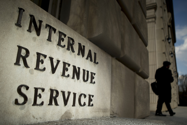 The Internal Revenue Service headquarters stands in Washington, D.C. (Bloomberg)