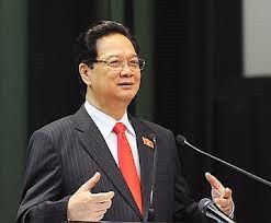 Vietnamese Prime Minister Nguyen Tan Dung