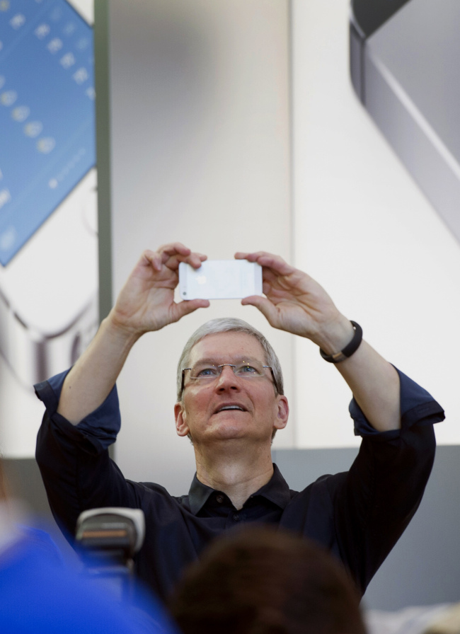 Tim Cook, chief executive officer of Apple Inc. (Bloomberg)