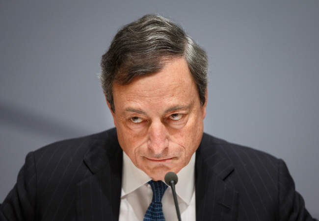 Mario Draghi, president of the European Central Bank. (Bloomberg)