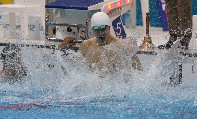 Chinese swimming star Sun Yang. ( MCT)