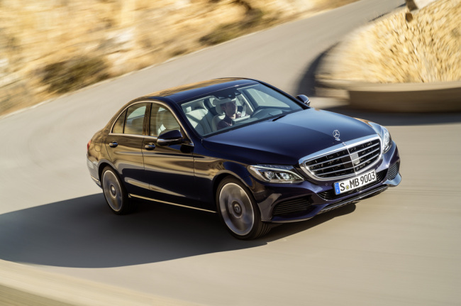 Mercedes-Benz Korea will unveil the fifth generation of its New C-Class at the Busan International Motor Show in June. Four models including two gasoline-powered vehicles ― the New C200 and the C200 Avantgarde ― and two diesel-based sedans will be introduced. (Mercedes-Benz Korea)