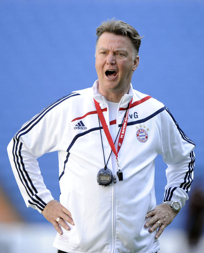 Louis van Gaal (AP-Yonhap)