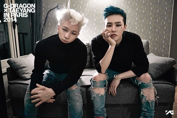 Taeyang (left), G-Dragon