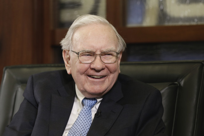 Berkshire Hathaway Chairman and CEO Warren Buffett. (AP-Yonhap)