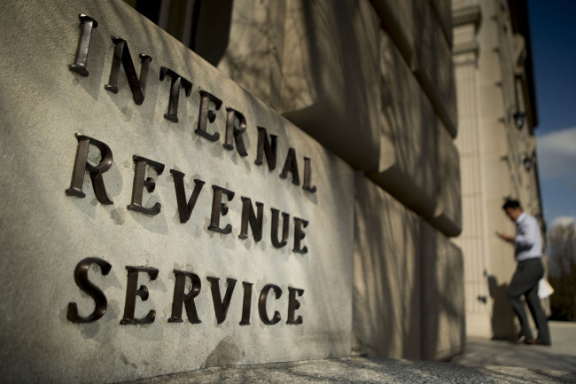 The Internal Revenue Service headquarters in Washington, D.C. (Bloomberg)