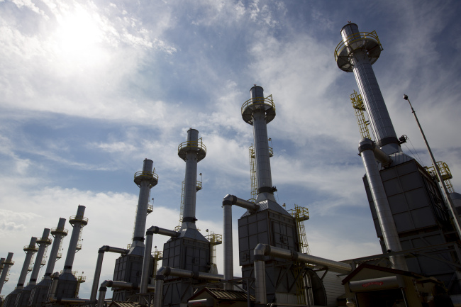 Steam generators at the Cenovus Energy Christina Lake steam-assisted gravity drainage project in Alberta, Canada (Bloomberg)