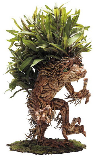 Hedgy, a character from “The Wandering Woods,” made by artist Johnny Fraser-Allen of Weta Workshop (Weta Workshop)