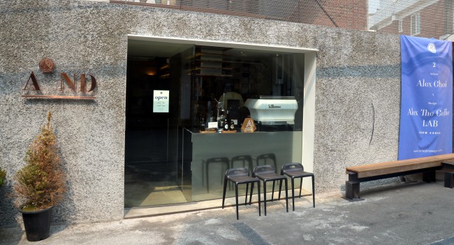 Alex the Coffee Lab at AND opened in Seoul’s Hannam-dong this May (Kim Myung-sub/The Korea Herald)