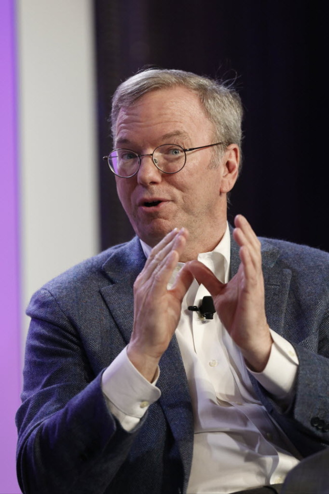 Google executive chairman Eric Schmidt. (Bloomberg)