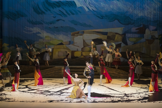 Scenes from the Korean National Ballet’s rendition of “Don Quixote.” (Korean National Ballet)