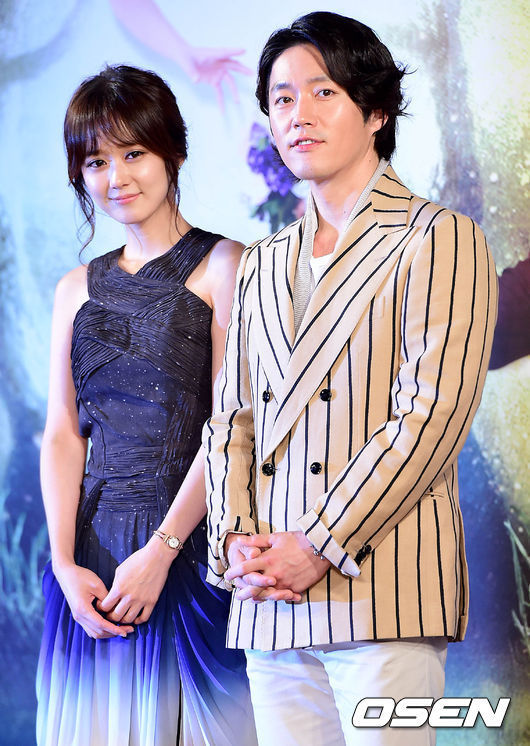 Actress Jang Na-ra and actor Jang Hyuk attend the press conference for the MBC's new rom-com drama 
