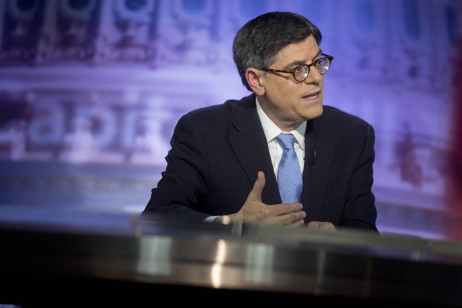 U.S. Treasury Secretary Jacob Lew. (Bloomberg)