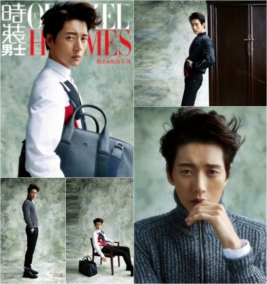 Actor Park Hae-jin appears on the Chinese edition of fashion magazine 