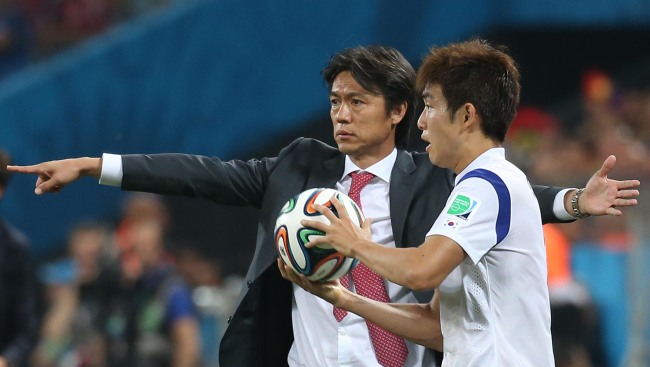 Korea head coach Hong Myung-bo (Yonhap)