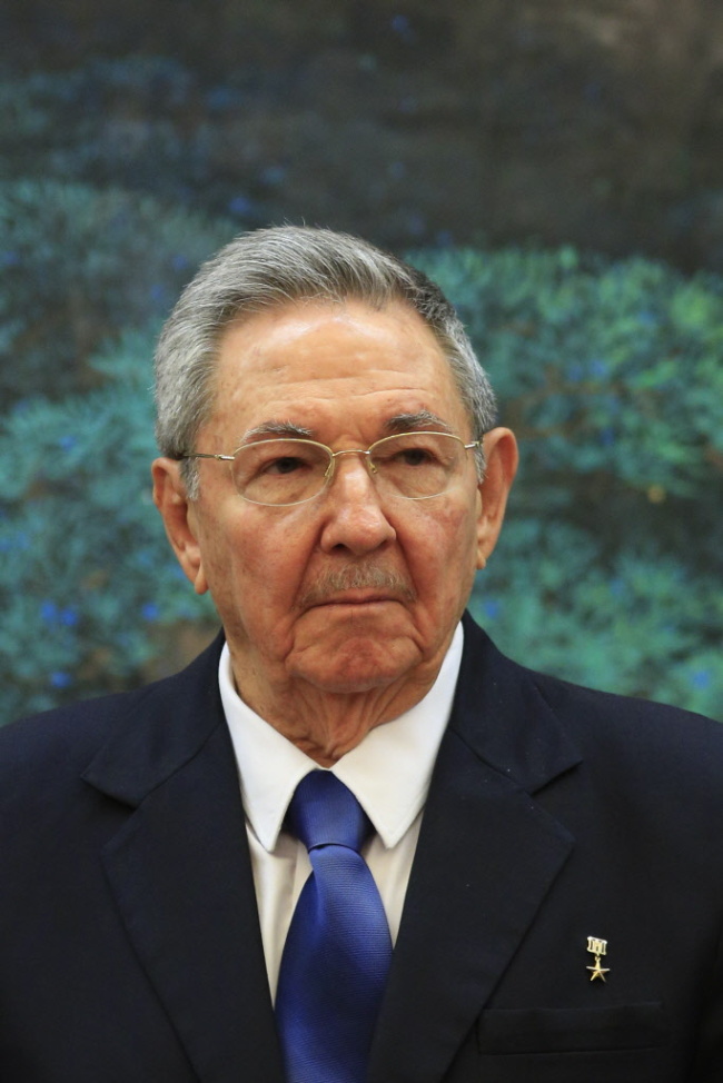 Cuban President Raul Castro. (Bloomberg)