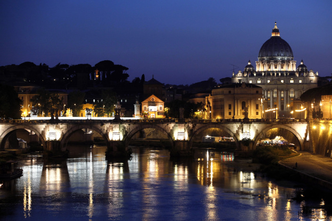 St. Peter’s Basilica in Vatican City. (Bloomberg)