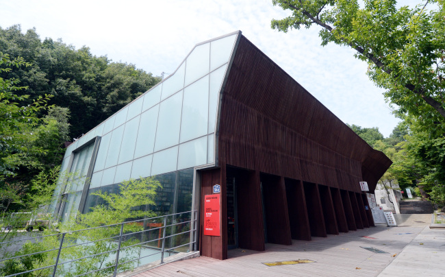 The exterior of Foresta (Park Hyun-koo/The Korea Herald)