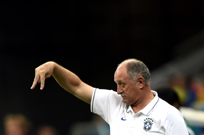 Brazil’s head coach Luiz Felipe Scolari (Xinhua-Yonhap)
