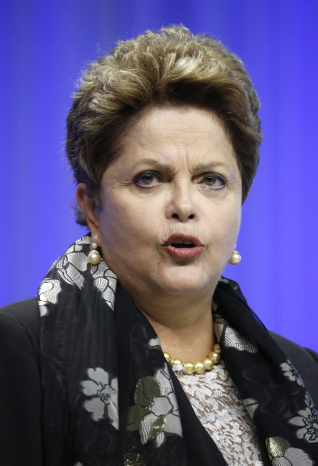 Brazilian President Dilma Rousseff. (Bloomberg)