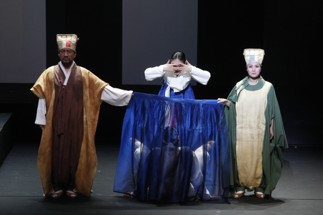 A scene from the National Changgeuk Company of Korea’s “Madam Ong.” (National Theater of Korea)