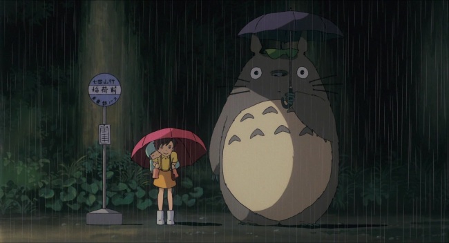 A scene from “My Neighbor Totoro.” (Studio Ghibli)