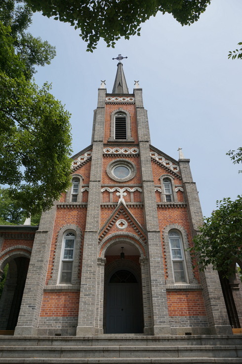Gongseri Catholic Church (Lee Woo-young/The Korea Herald)