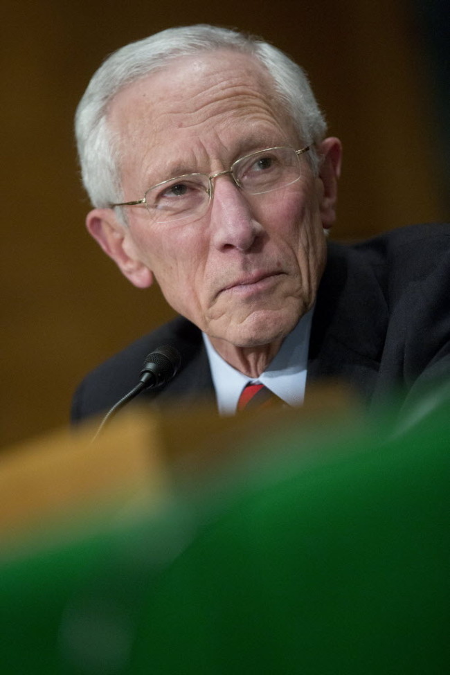 Federal Reserve Vice Chairman Stanley Fischer. (Bloomberg)