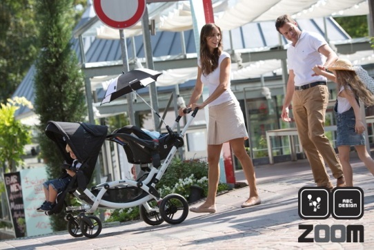 viel Grazen bijstand ABC Design introduces stroller for two