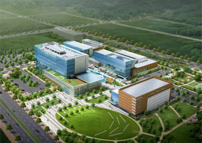 Osong High-tech Composite Medical Complex. (Osong Bio Industry Expo Organizing Committee)