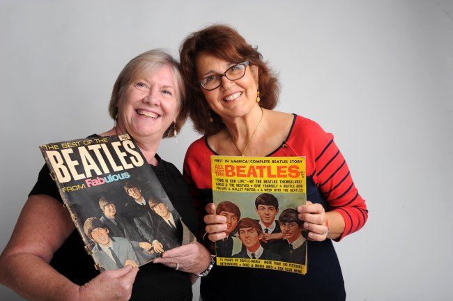 Judy Comotto (left) and Luisa Girlando were among several friends from East Baltimore whose lives were changed when they attended the Beatles concert at the Civic Center on Sept. 13, 1964. (Baltimore Sun/MCT)