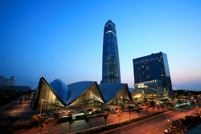 The Songdo Convensia Convention Center (Incheon Free Economic Zone Authority)