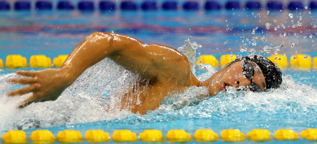 Japan’s Kosuke Hagino (Yonhap)